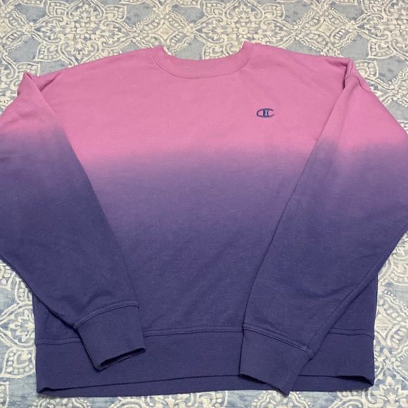 Champion tie dye crew neck M like new - Picture 1 of 3